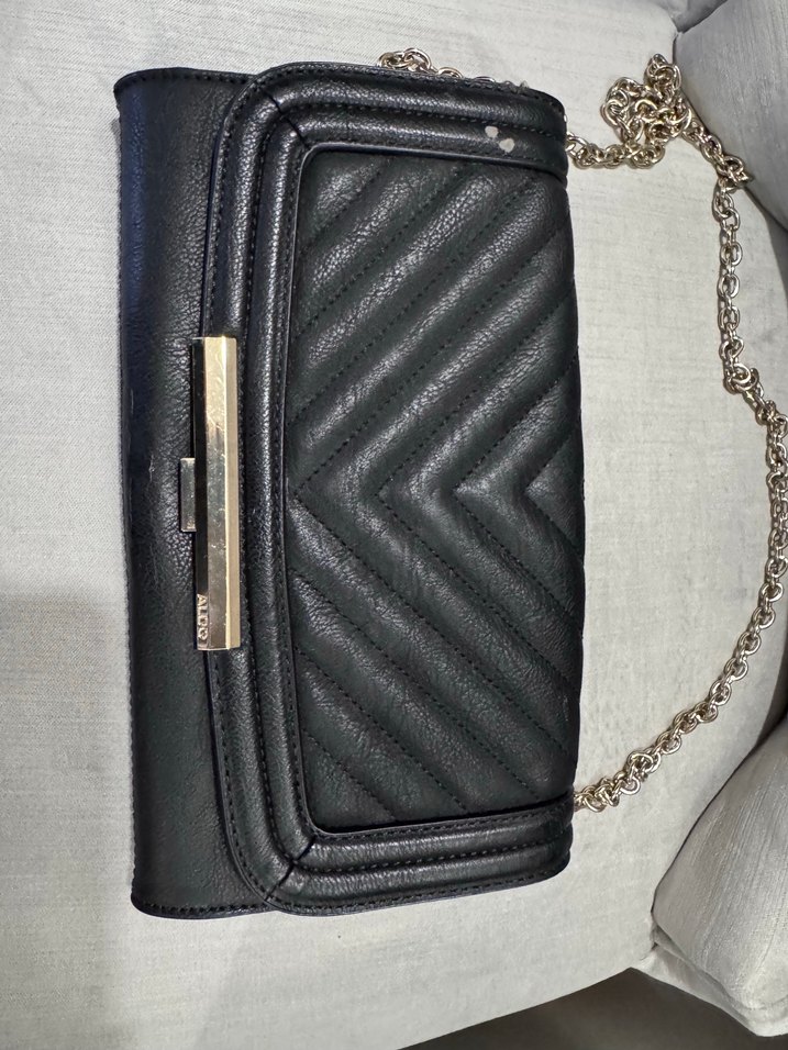 Zincir Detaylı Siyah Aldo Kadın Çanta - Görsel 2