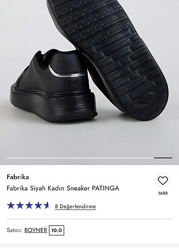 Fabrika Fabrika snaers ayakkabı