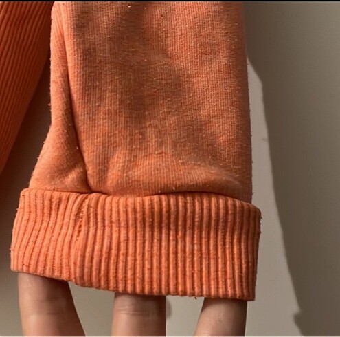 4 Yaş Beden turuncu Renk Erkek çocuk sweatshirt