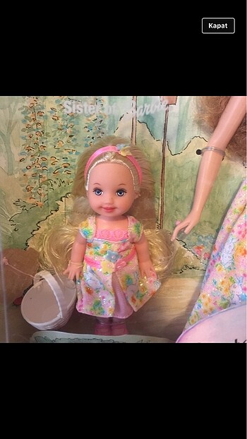  Beden Barbie & Kelly Easter Garden Hunt