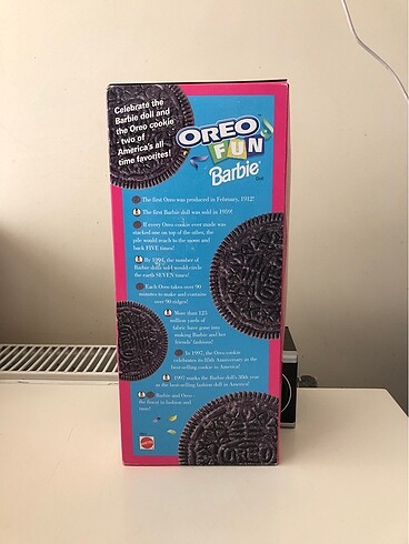 Beden Renk Barbie Oreo Fun