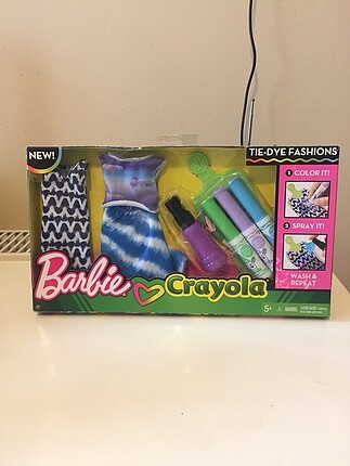 Barbie Crayola Tie-Dye Fashions