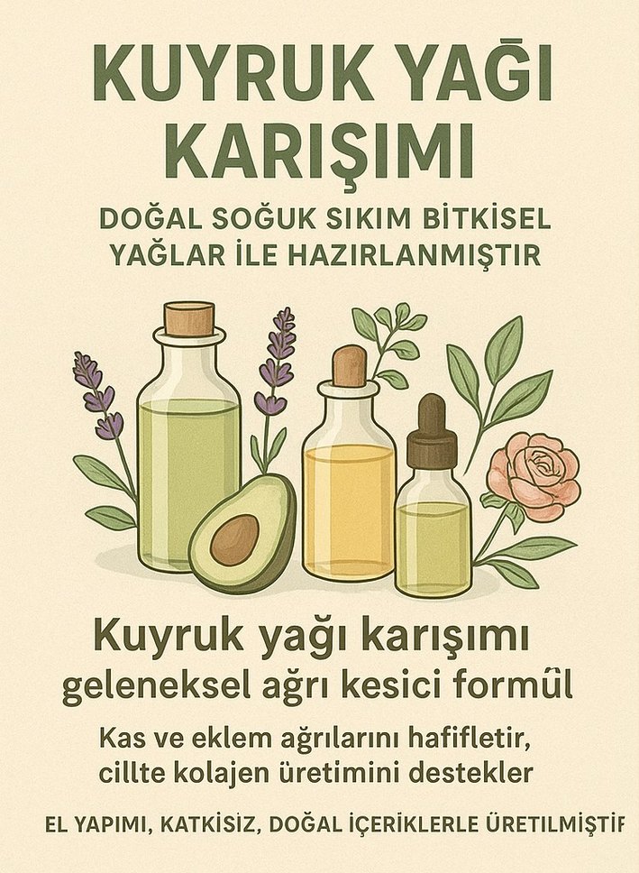 %100 doğal kuyruk yağı kremi - Görsel 2