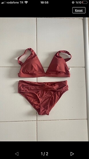 M-l beden uyumlu bikini