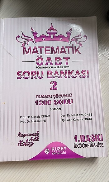 KPSS MATEMATİK ÖĞRETMENLİĞİ 