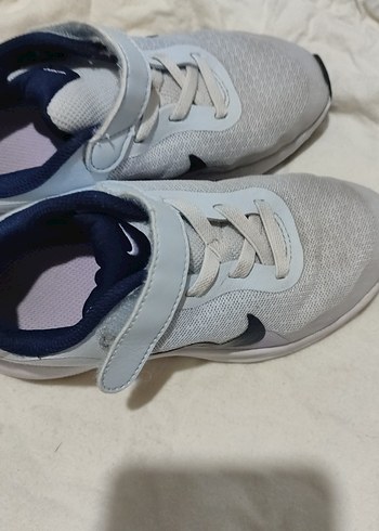 28 Beden Gri kız Çocuk Spor Ayakkabı Cırt Cırtlı