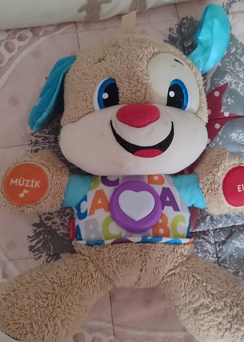 Renkli Eğitici Peluş Oyuncak Köpek - Görsel 2