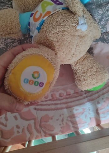 Renkli Eğitici Peluş Oyuncak Köpek - Görsel 4