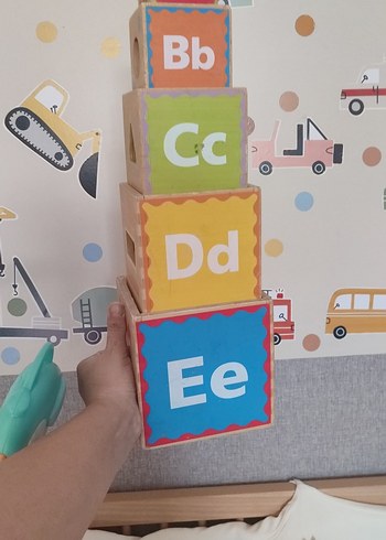 Çocuklar için Fil Temalı Ahşap Puzzle - Görsel 2