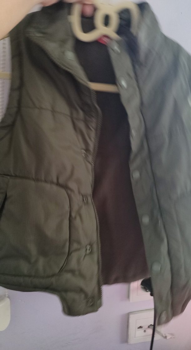 Düğmeli Kahverengi cocuk Yelek - Görsel 2