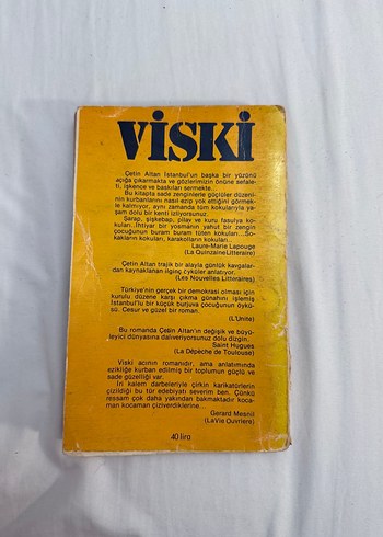 Çetin Altan - Viski Romanı - Görsel 2