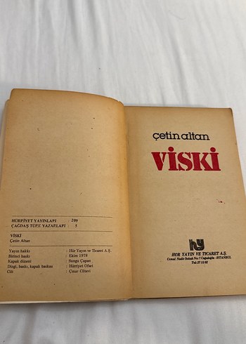 Çetin Altan - Viski Romanı - Görsel 3