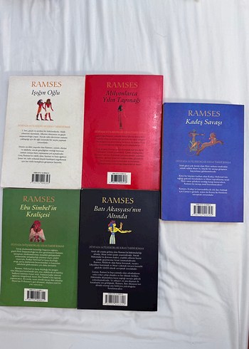  Beden Christian Jacq - Ramses Kitap Seti