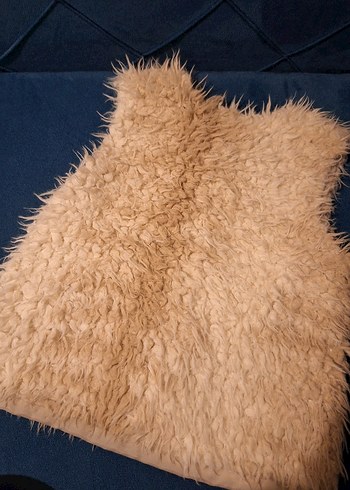 Kız Çocuk Peluş Kürk Yelek - Görsel 2