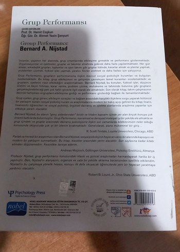  Grup Performansı - Bernard A. Nijstad
