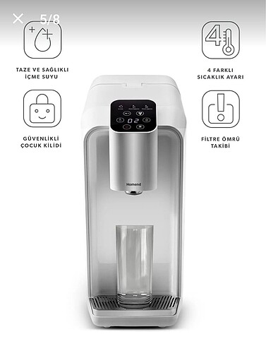 Homend Su Arıtıcı Kettle Özellikli 9007H