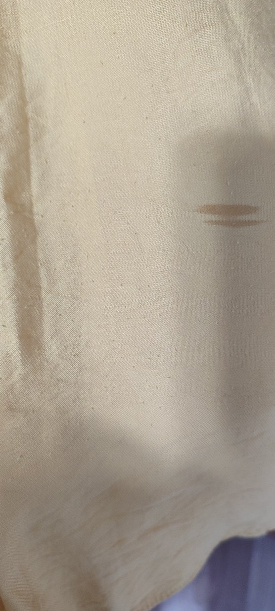 Sarı Keten Kadın Gömlek - Görsel 4