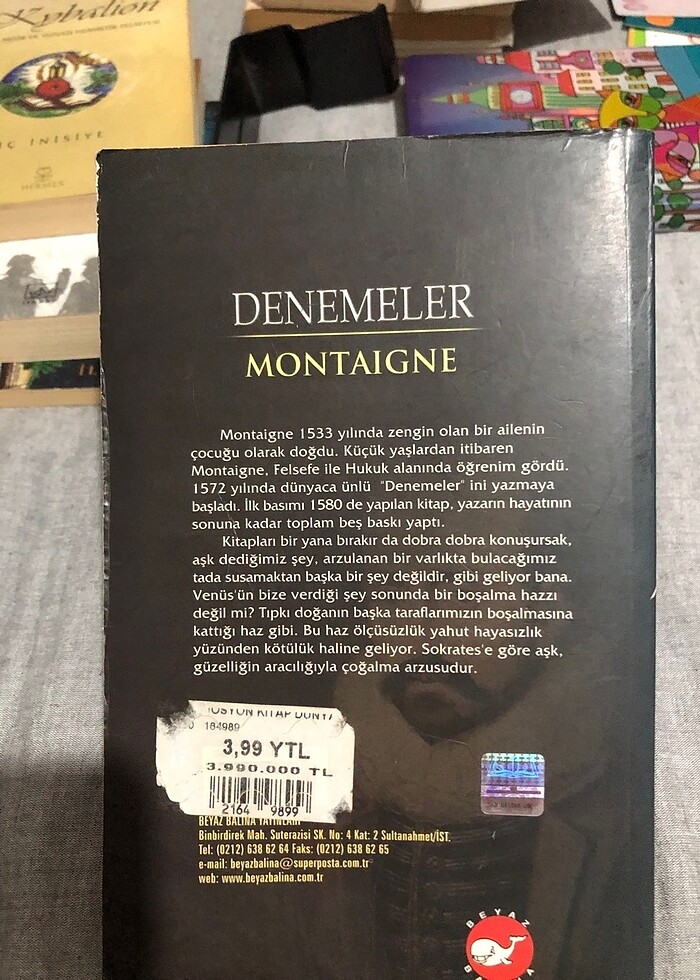 Montaigne denemeler - Görsel 2
