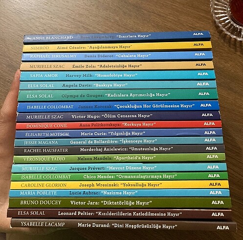 Alfa yayınları Hayır Serisi 22 Kitap Set