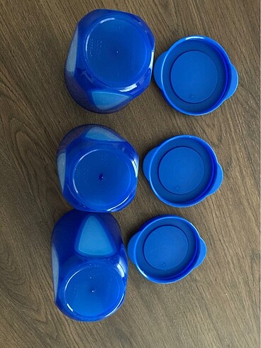  Beden Tupperware Kapaklı Bardak 3 Adet