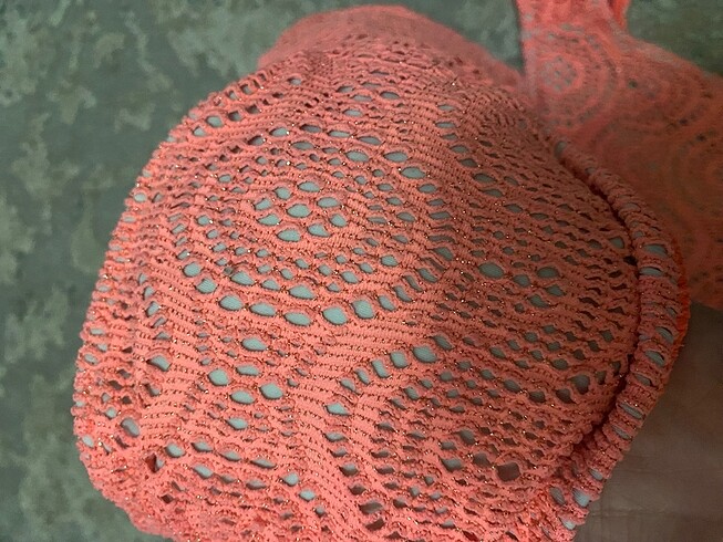 l Beden kırmızı Renk Pink Bikini Takım