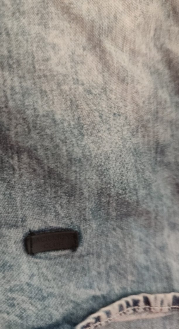 Erkek Çocuk Gri Denim Uzun Kollu Gömlek - Görsel 5