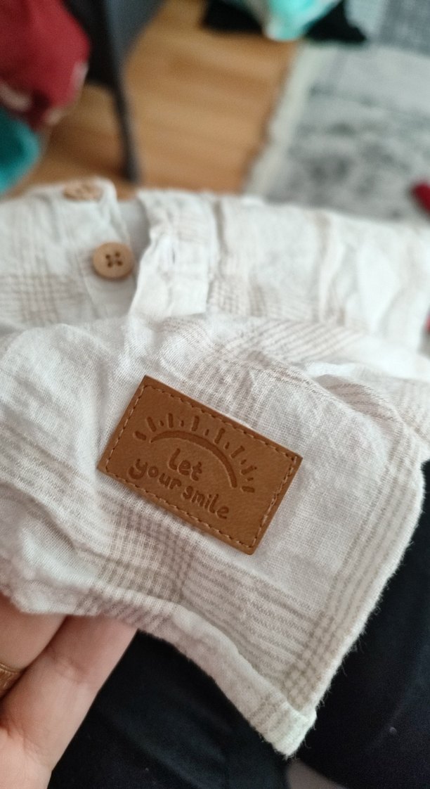 Bej Gri Kareli Erkek Keten Gömlek - Görsel 4