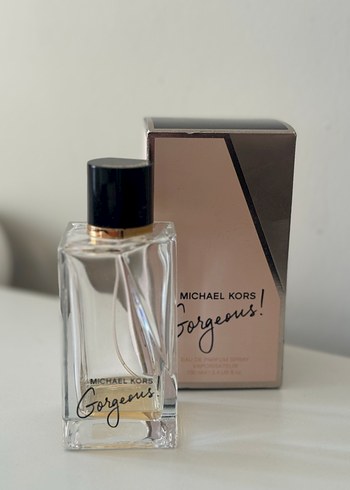 Michael Kors Gorgeous boş şişe ve kutu