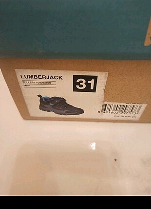 31 Beden lacivert Renk Lumberjack waterprof 31 numara 