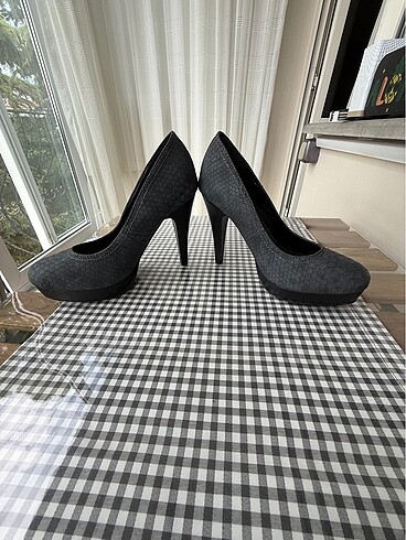 Platform topuklu ayakkabı - Görsel 6