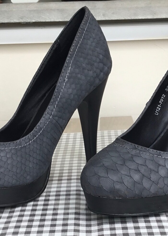 Platform topuklu ayakkabı - Görsel 5