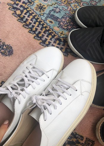 Beyaz erkek Sneakers - Görsel 5