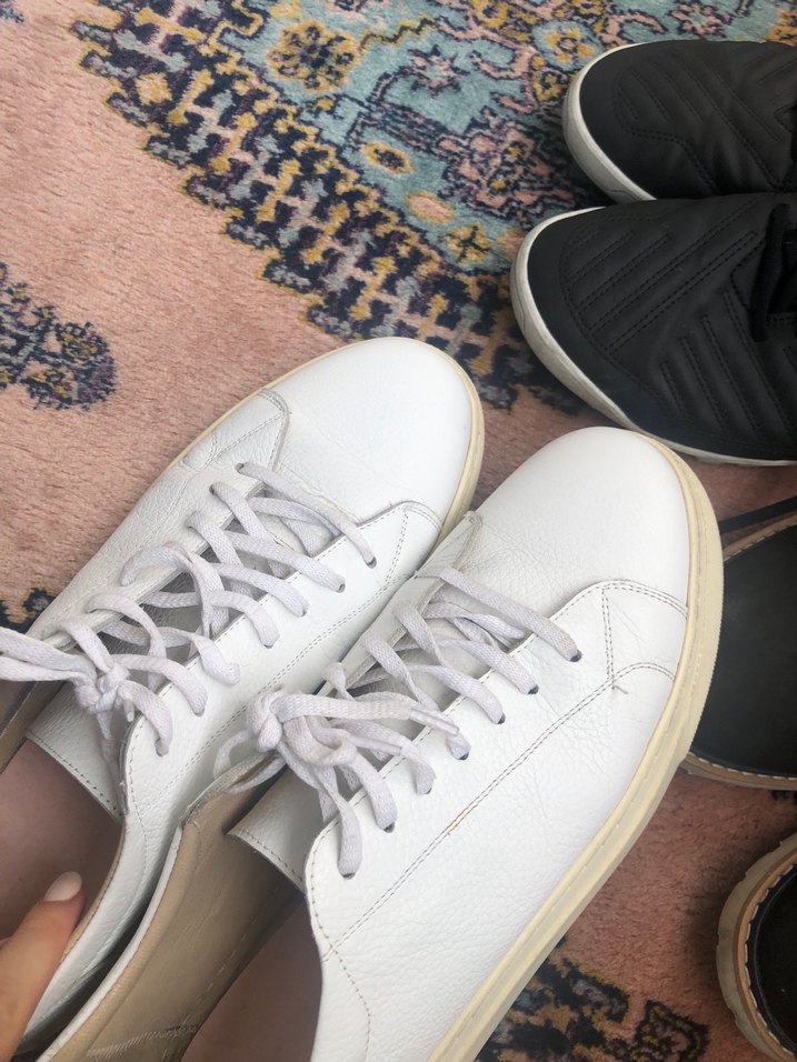 Beyaz erkek Sneakers - Görsel 5