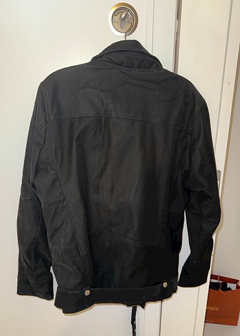 Kadın Siyah Nubuk Biker Ceket - Görsel 4