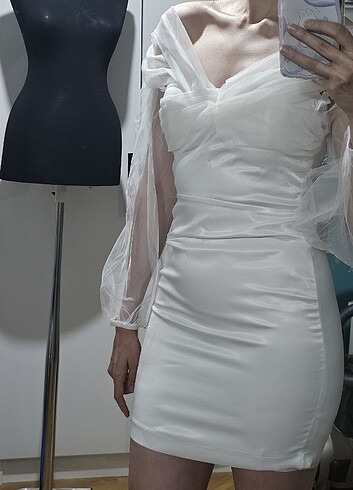 Nikah elbisesi beyaz elbise 