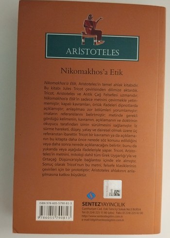 Aristoteles - Nikomakhos'a Etik (Akademik Çeviri) - Görsel 2