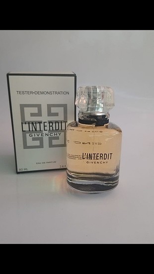 Givenchy L'interdit EDP Tester Kadın Parfüm 80 ml (ORJİNAL TESTE