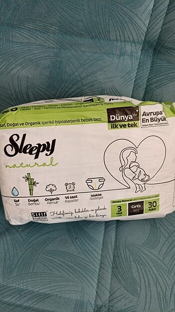 SLEEPY NATURAL BEBEK BEZİ 