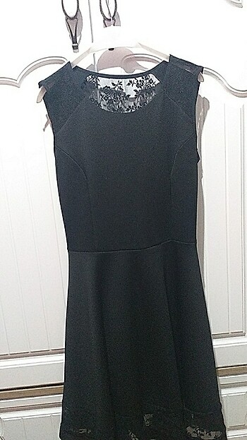 xl Beden siyah Renk Bayan şık bir elbise 