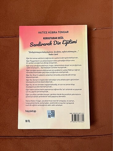  Hatice Kübra Tongar-Korkutarak Değil Sevdirerek Din Eğitimi