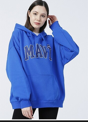 m Beden mavi Renk Mavi marka sweat 