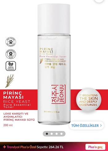 Jeonju Leontu Pirinç Mayası Tonik Kadınlar için - Görsel 4