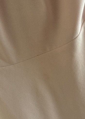 Pudra Renk Drapeli Midi Elbise Lc Waikiki - Görsel 5