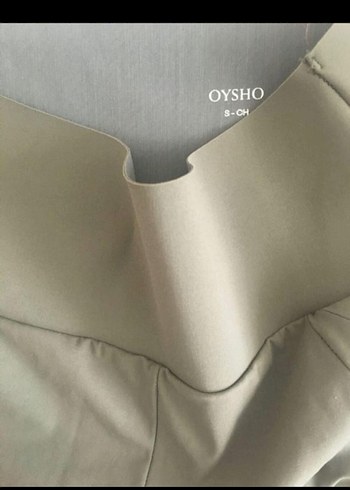 oysho Bej Spor Tayt - Görsel 6