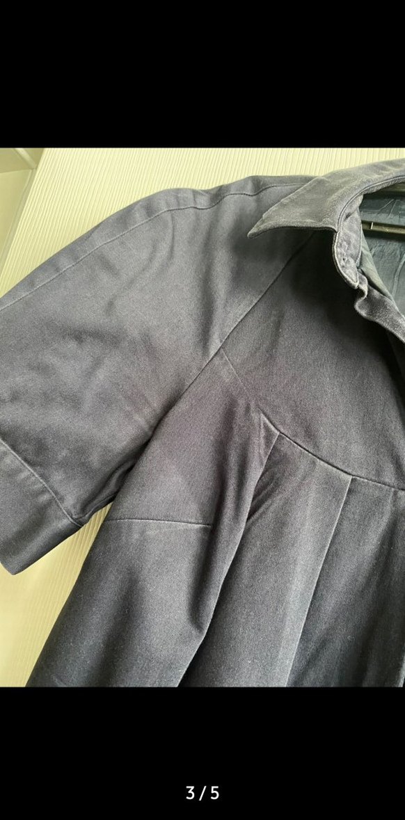 Roman Gibsy marka Kısa Kollu Lacivert Elbise - Görsel 3