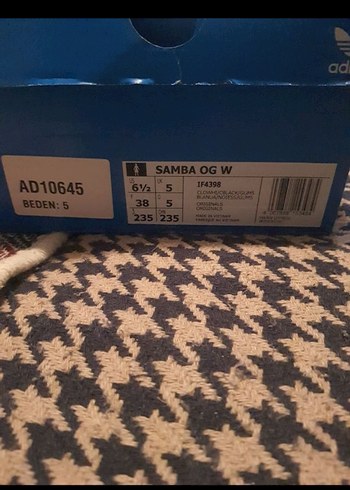 Adidas Samba OG Beyaz Kadın Sneaker - Görsel 6