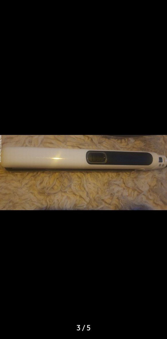 IDEENWELT Beyaz Seramik Plakalı Saç Düzleştirici - Görsel 3