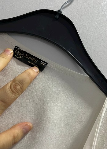 Beyaz Uzun Kollu Kadın Uzun Boy Kimono ceket - Görsel 4