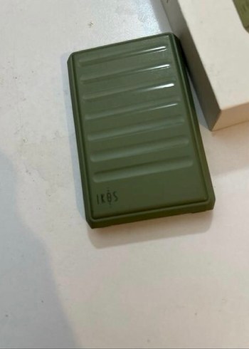 Haki Renkli Taşınabilir Harici Disk ikos