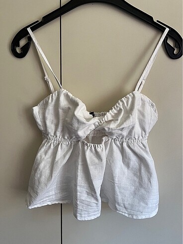 s Beden beyaz Renk Peplum bluz
